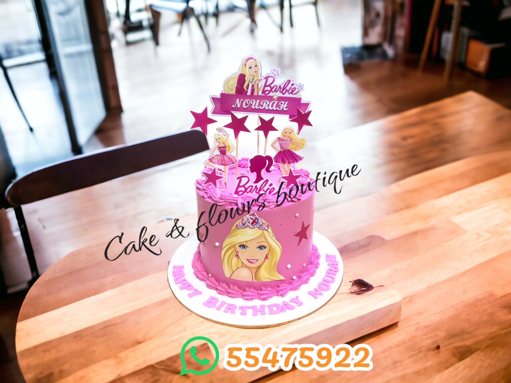 #1 Barbie cake_0