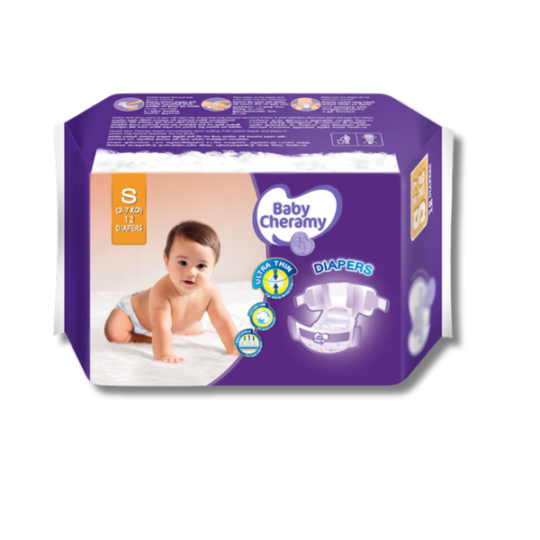 Baby Cheramy Baby Diapers –  Small 12’s_0