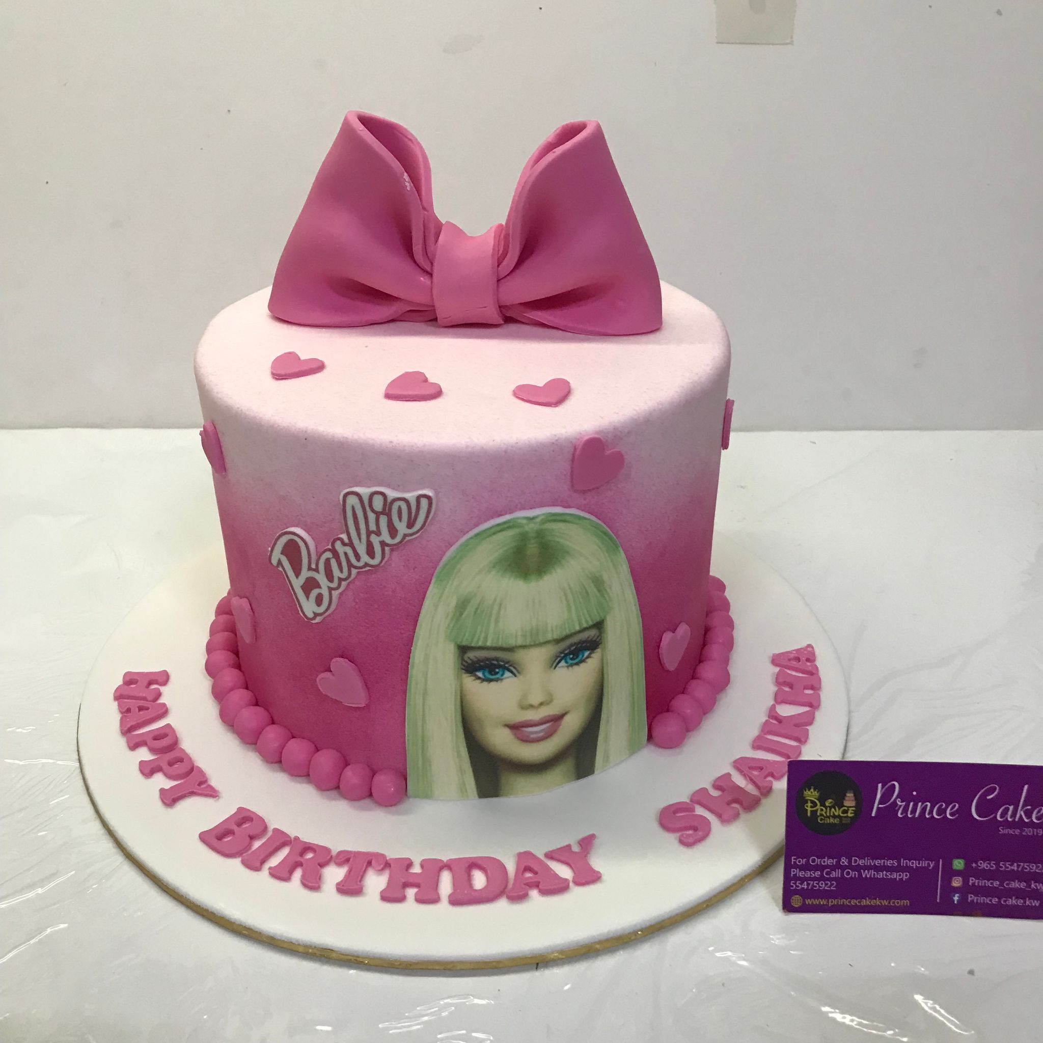 #3 Barbie cake_0