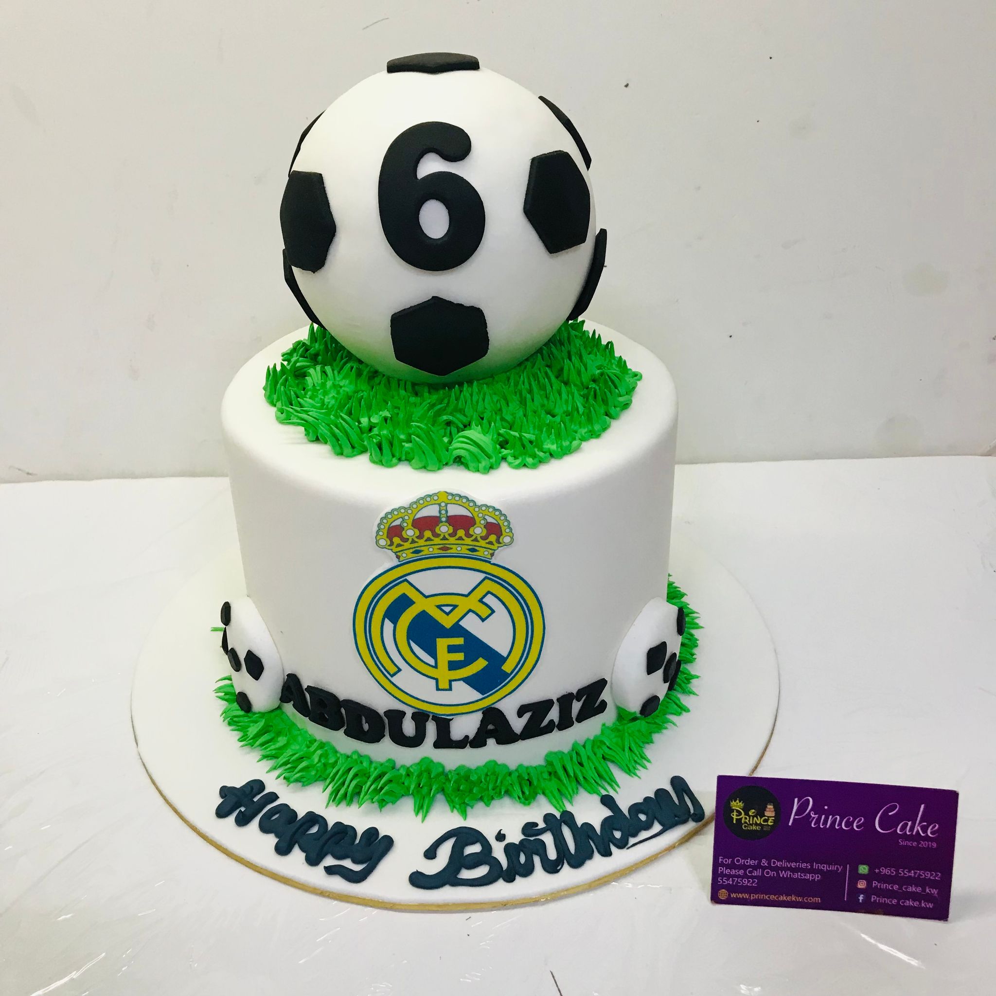 #real madrid cake_0