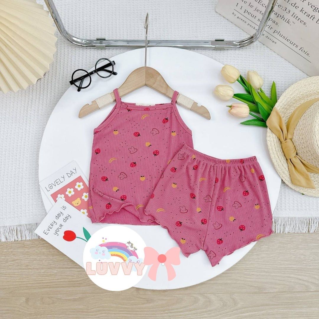 [129] Printed Rib-Knit Cami Play Set (80~110)_8