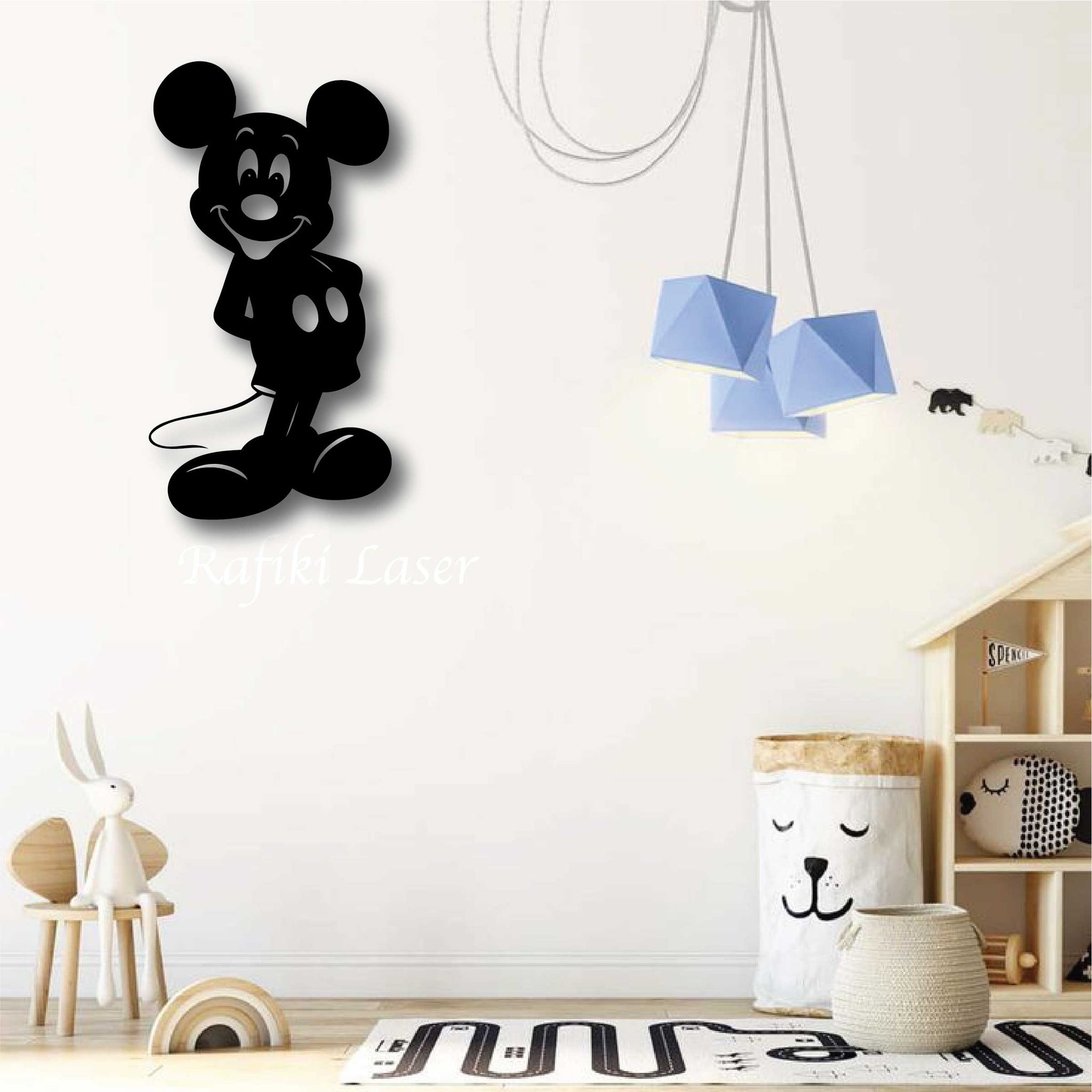 Mickey Mouse Metal Wall Art Decor_0