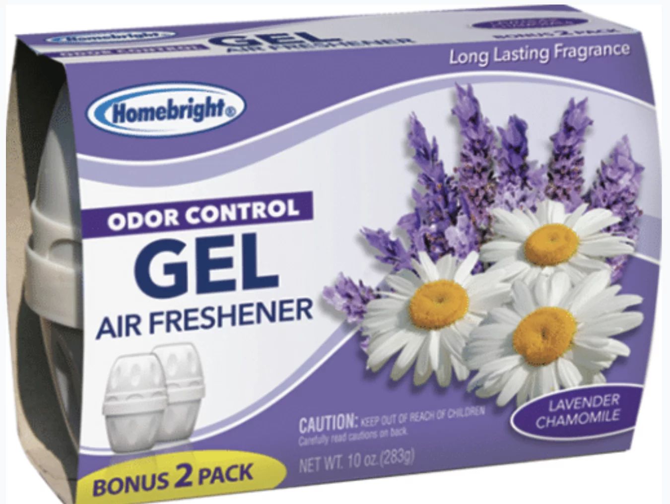 Odor Controlling Gel – Lavender Chamomile - 2x5oz _0