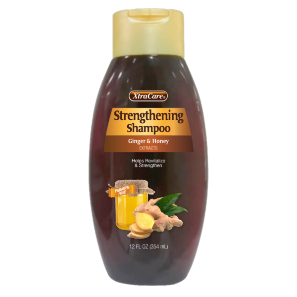 Strengthening Shampoo - Ginger & Honey - 12oz_0