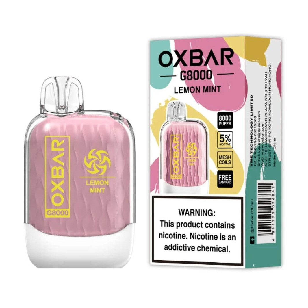 OXBAR G8000 PUFFS (SABORES) - CÓD 0591_0