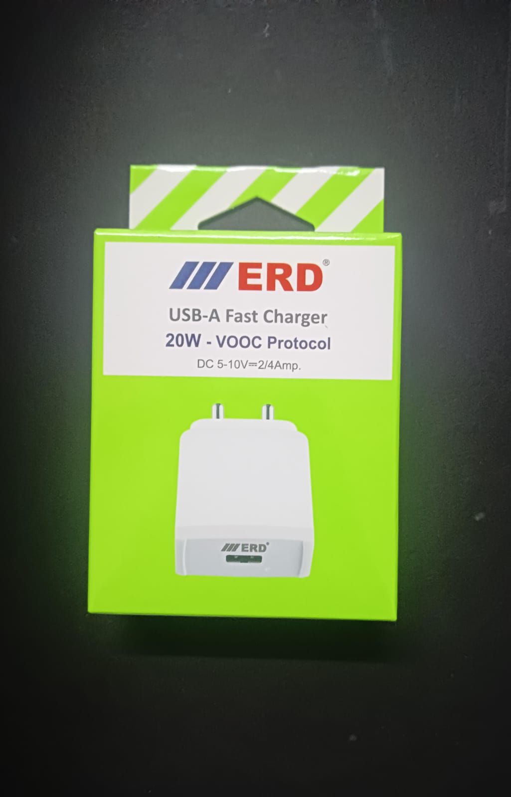 ERD TC-46 4Amp. 20W - VOOC Protocol Mobile Charger (USB Dock Only)_1