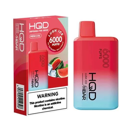 HQD 6000 PUFFS (SABORES) - CÓD 0589_0