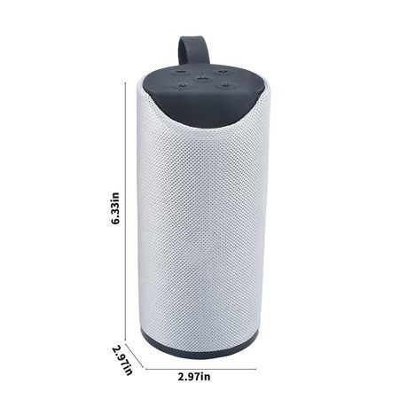 Harwa Portable Wireless Speaker with TF Card Functionality - White_0