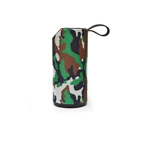 Harwa Portable Wireless Speaker with TF Card Functionality - Camouflage_1