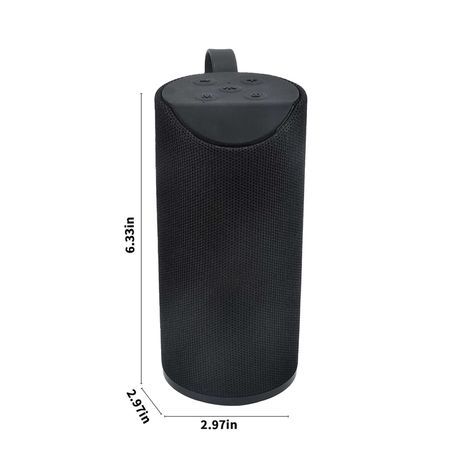 Harwa Portable Wireless Speaker with TF Card Functionality - Black_0