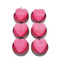 6PCS Romantic Love Heart Shaped Candles_5