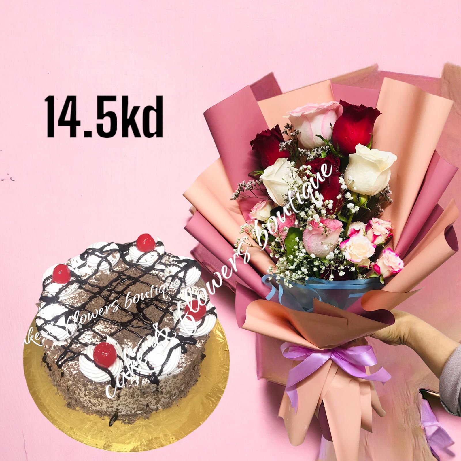 #5 cake and flowers_0