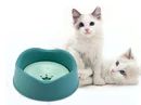 New Pet Dog Cat Non-Wet Beard Bowl Splash-Proof Dog Drinking Bowl - Three Colors_0