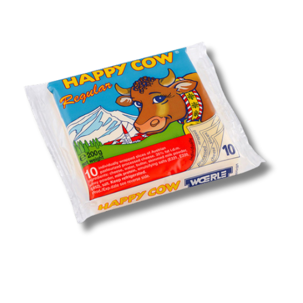 Happy Cow Cheese Regular 10 Slices 200g_0