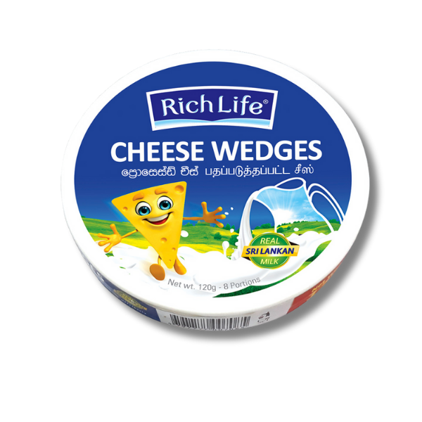 Rich Life Cheese Wedges 120g_0