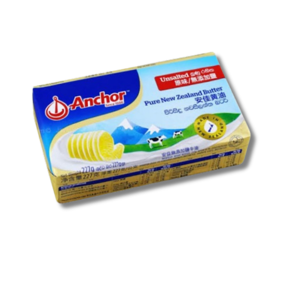 Anchor Unsalted Butter 227g_0