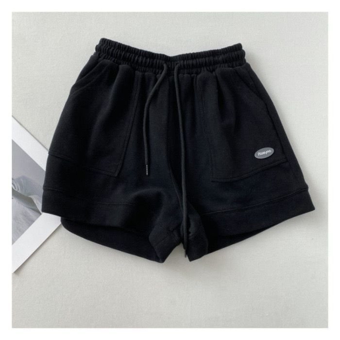 Womens korean style drawstring pants_3