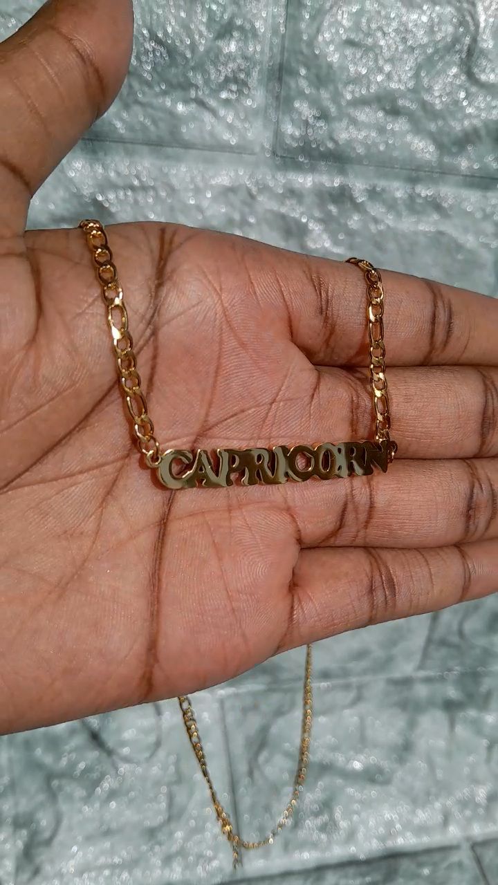 Customized Zodiac Sets Bracelets And Necklace _1