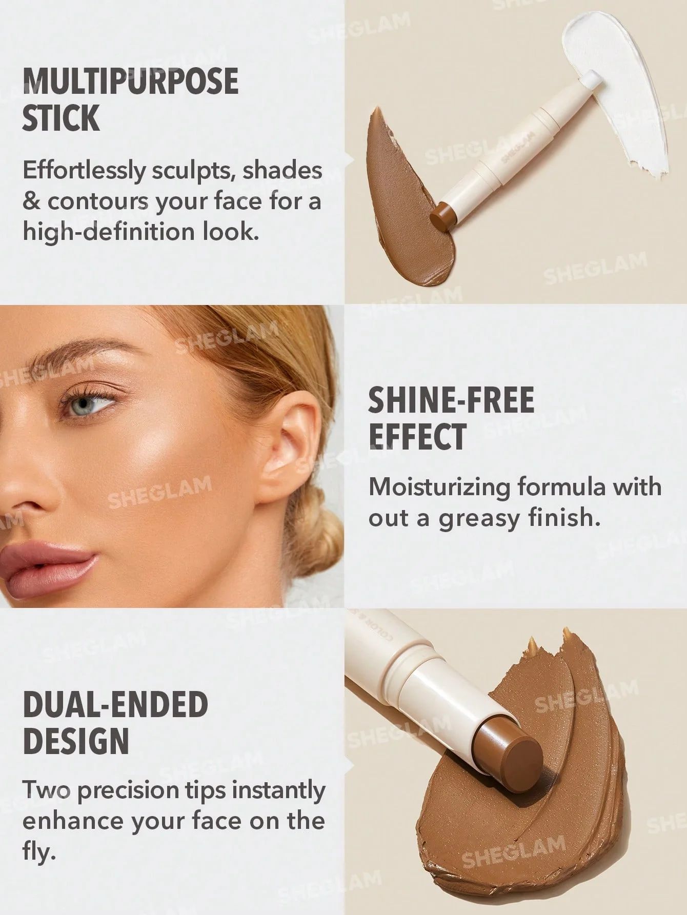 SHEGLAM Color & Sculpt Stick - Pearl & Sand_3