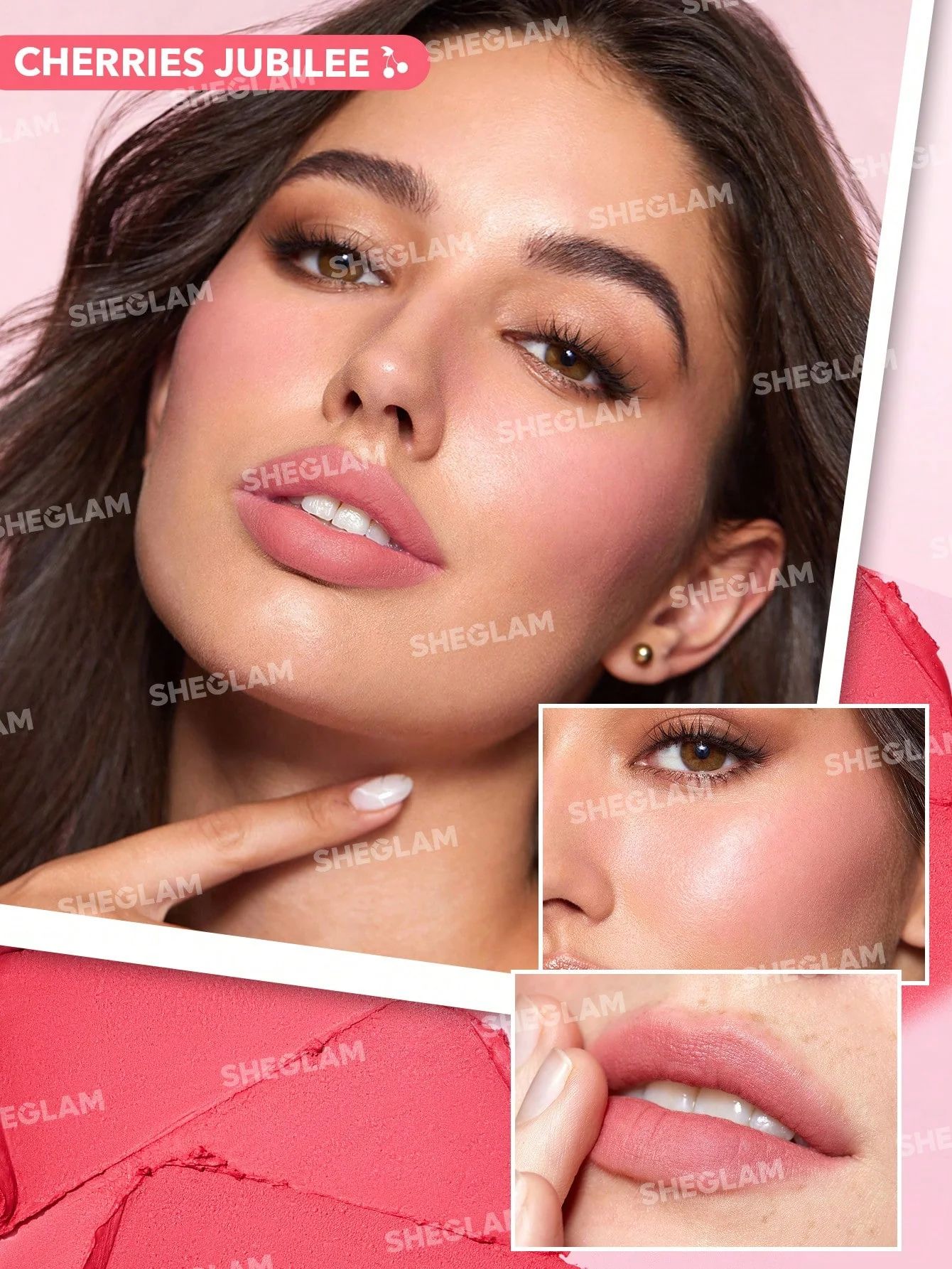 SHEGLAM Very Cherry Cheek & Lip Cream Stack_4