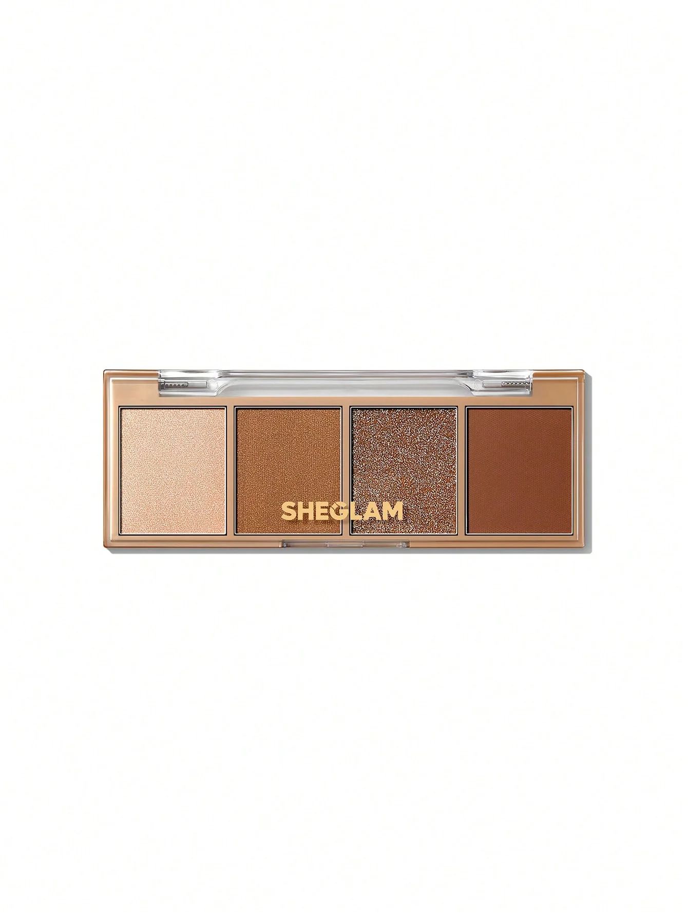 SHEGLAM Essential Square Eyeshadow Quad - VEIL_0