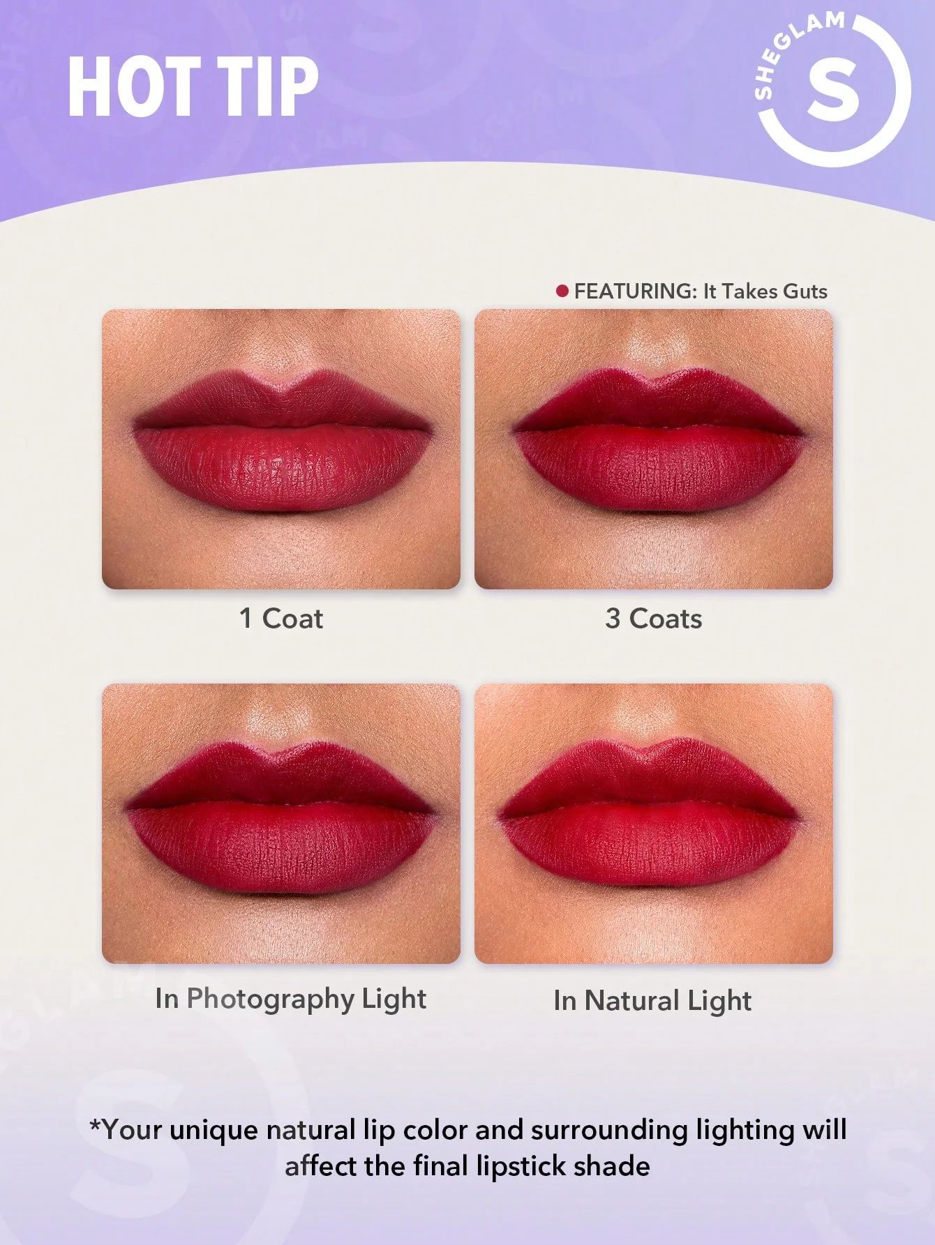 SHEGLAM Dynamatte Boom Long Lasting Matte Lipstick - Plot Twist_4