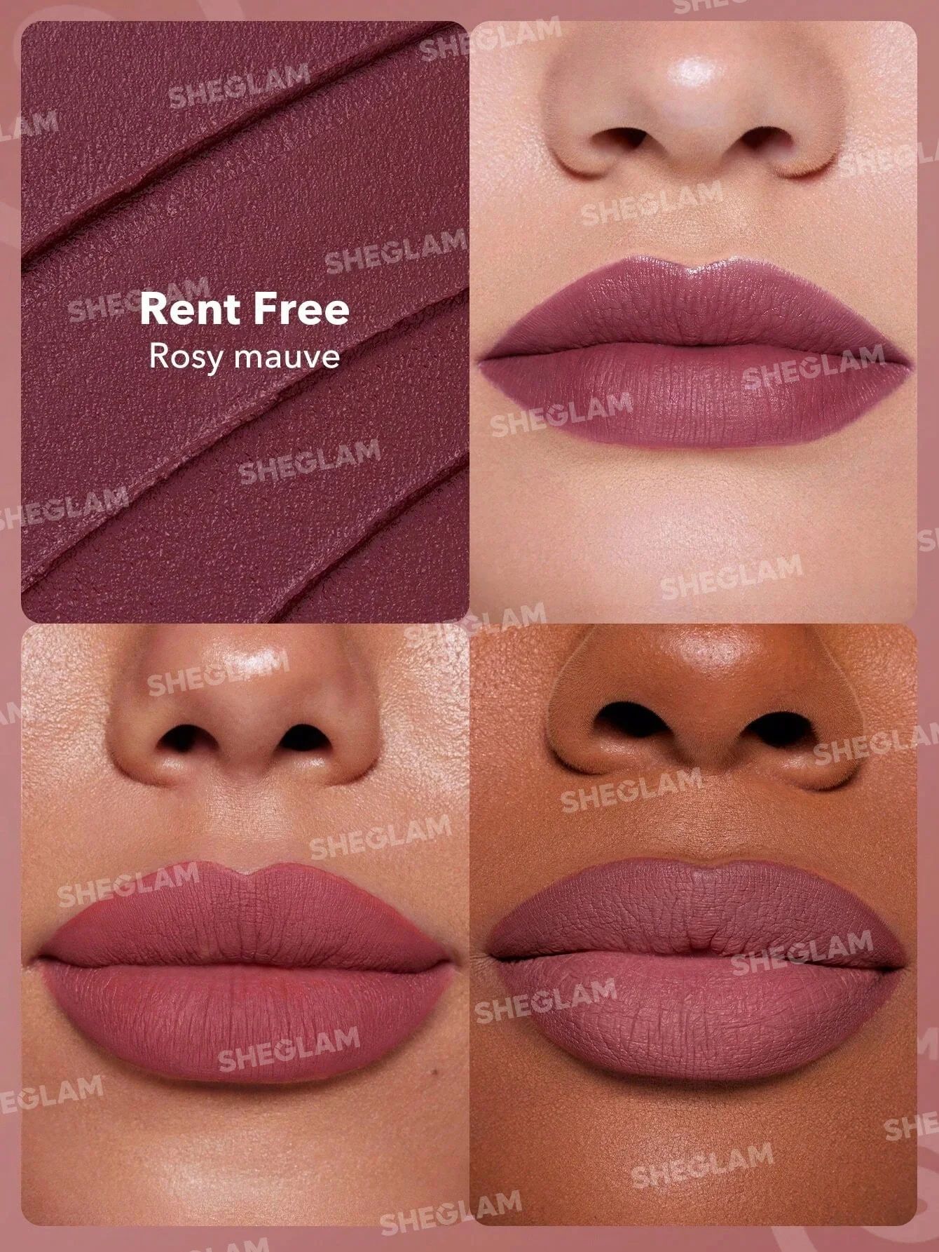 SHEGLAM Dynamatte Boom Long Lasting Matte Lipstick - Rent Free_1