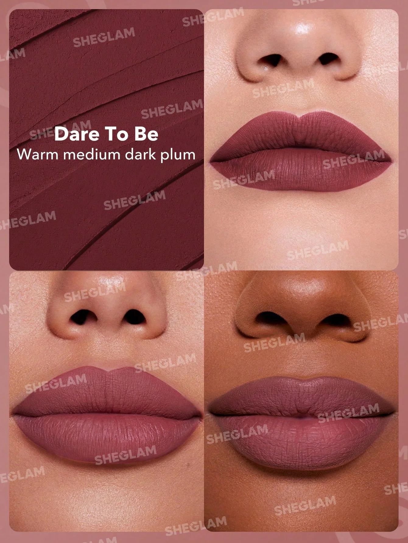 SHEGLAM Dynamatte Boom Long Lasting Matte Lipstick - Dare To Be_1