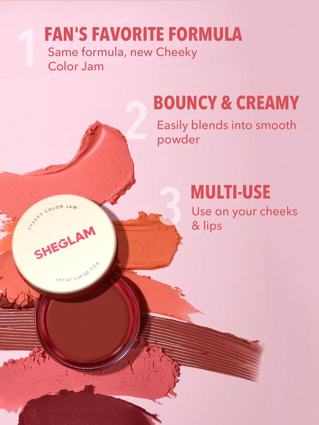 SHEGLAM Cheeky Color Jam - Rose Meadow_6