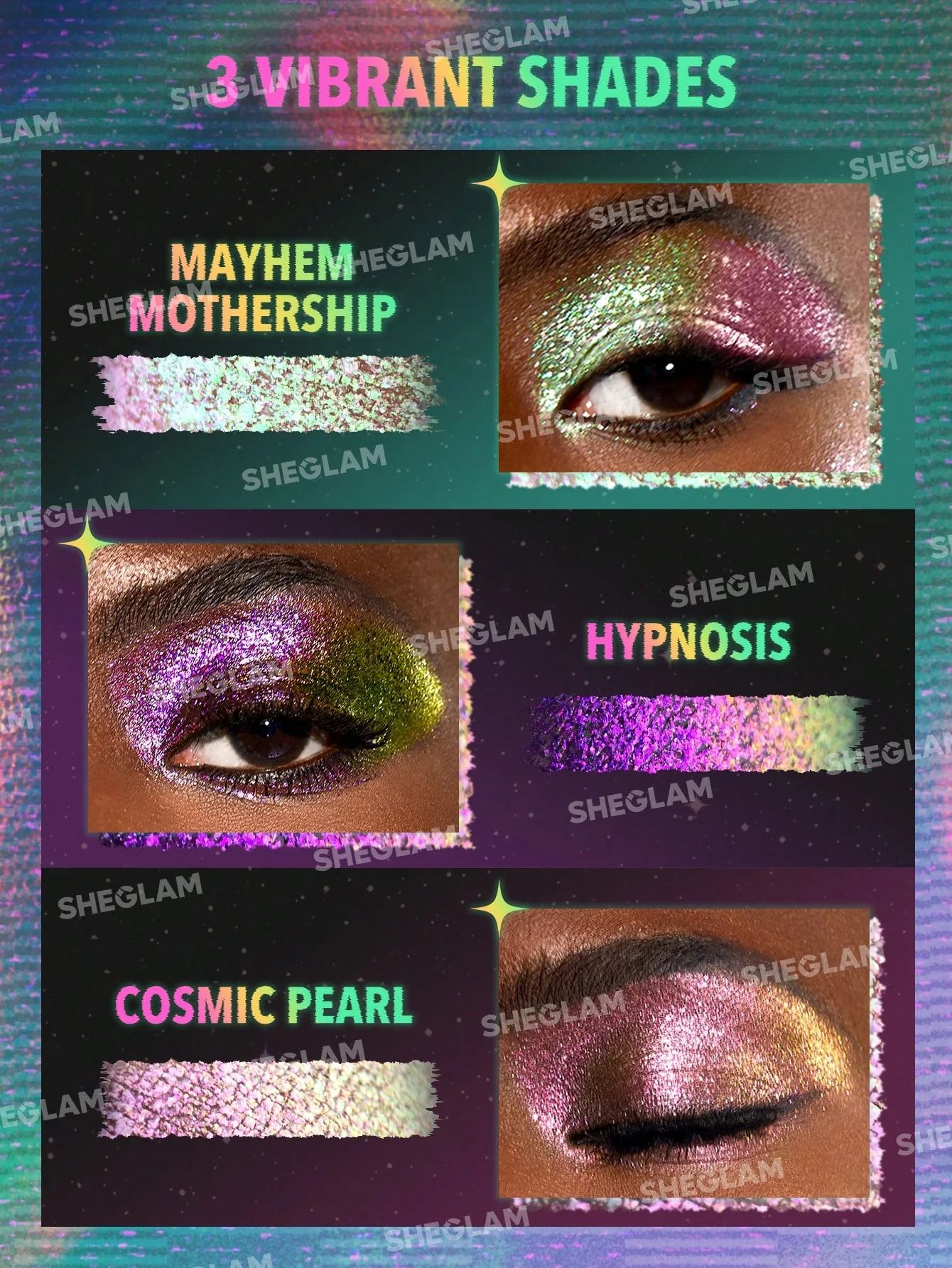 SHEGLAM Chroma Zone Multichrome Flake Gel - Mayhem Mothership_4