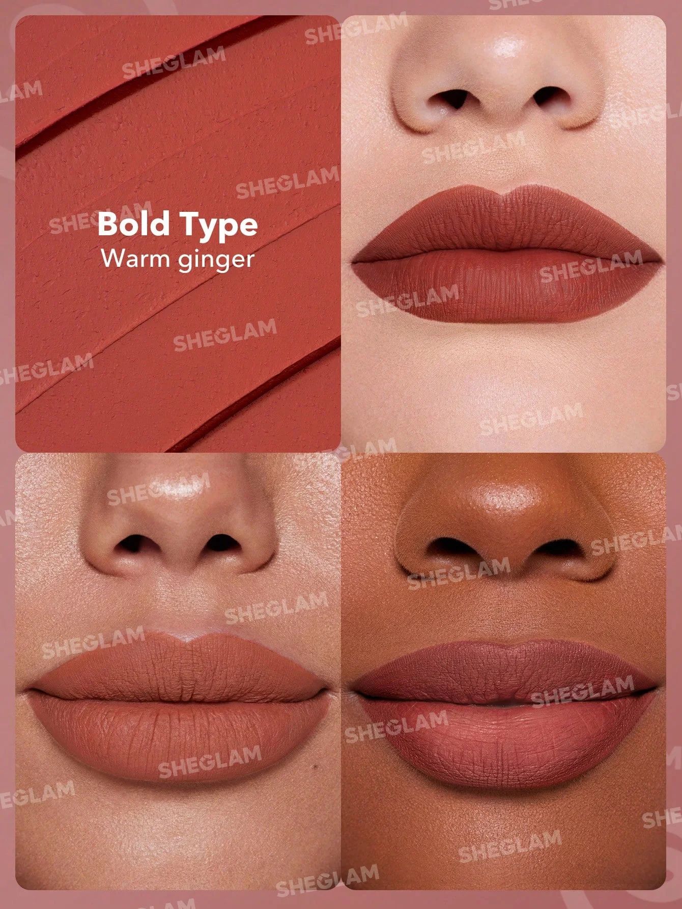 SHEGLAM Dynamatte Boom Long Lasting Matte Lipstick - Bold Type_1