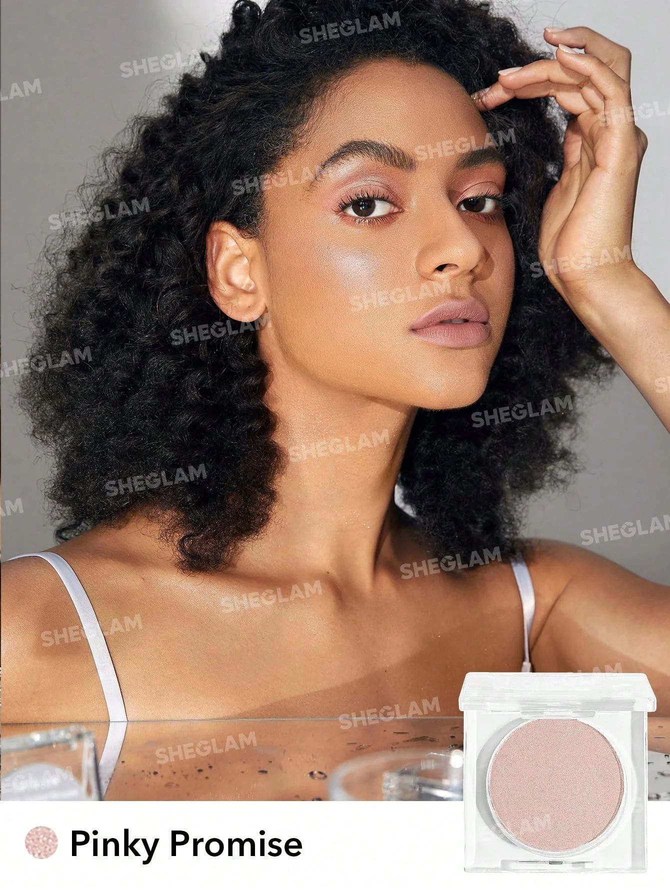 SHEGLAM Cosmic Crystal Mousse Highlighter - Pinky Promise_4