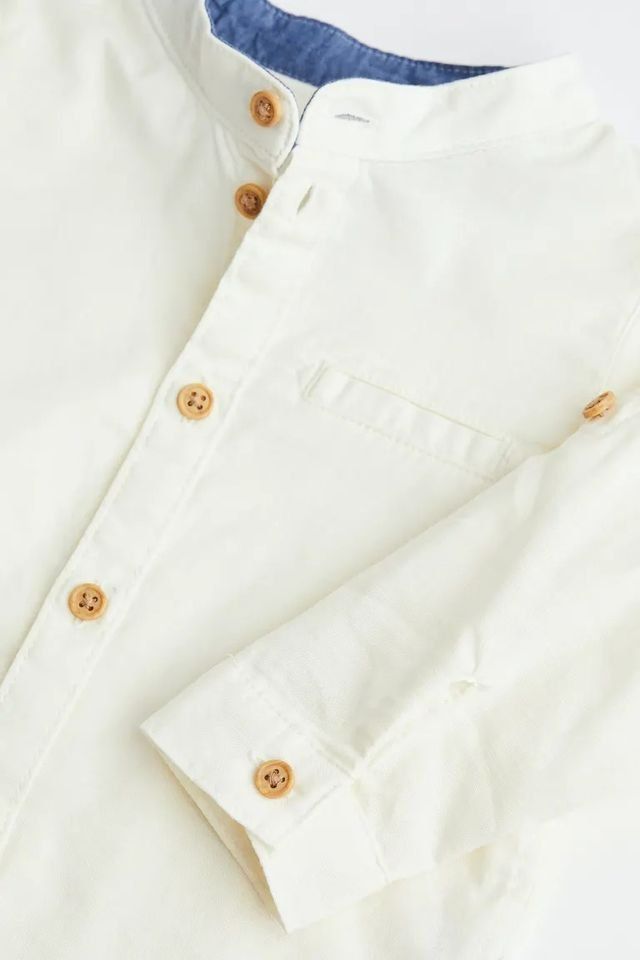 H&M Cotton grandad shirt (1-2Y)_1