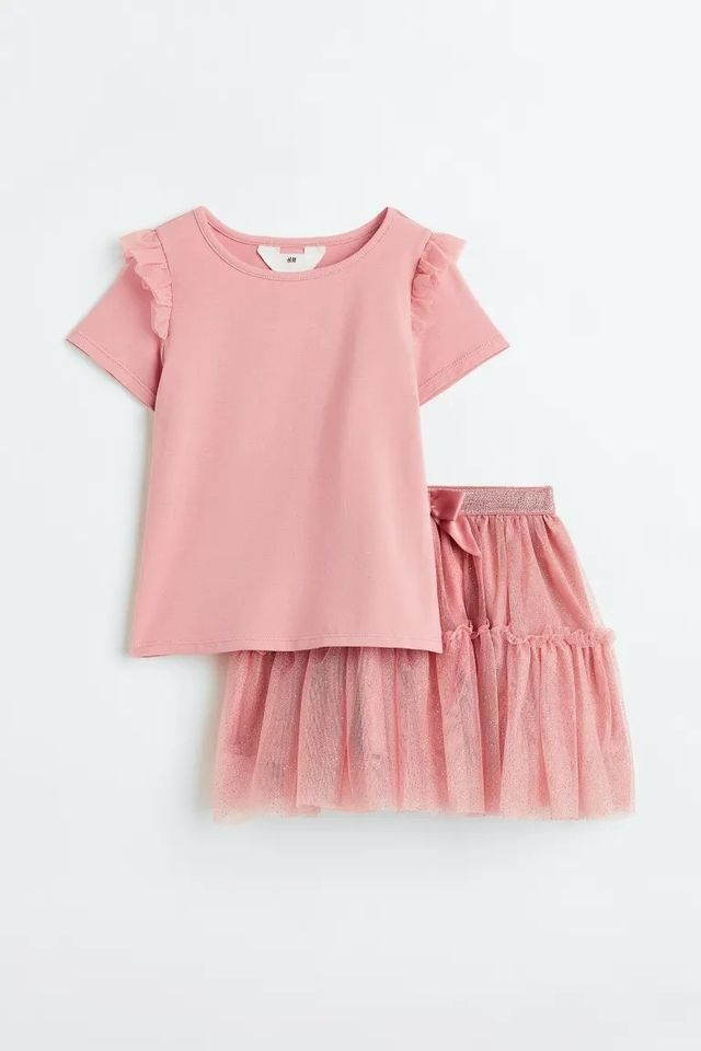 H&M 2-piece tulle set (6-8Y)_0