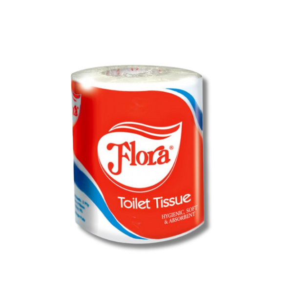 Flora Toilet Tissue Single_0