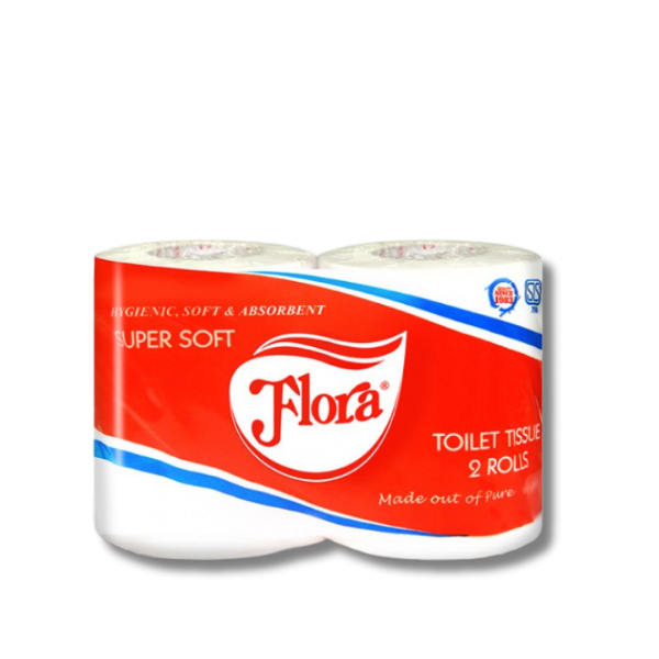 Flora Toilet Tissue 2 Rolls_0