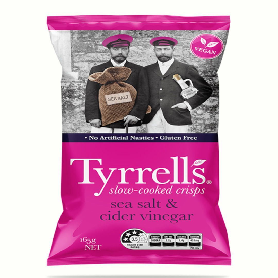 Tyrrells Sea Salt & Vinegar (75g)_0