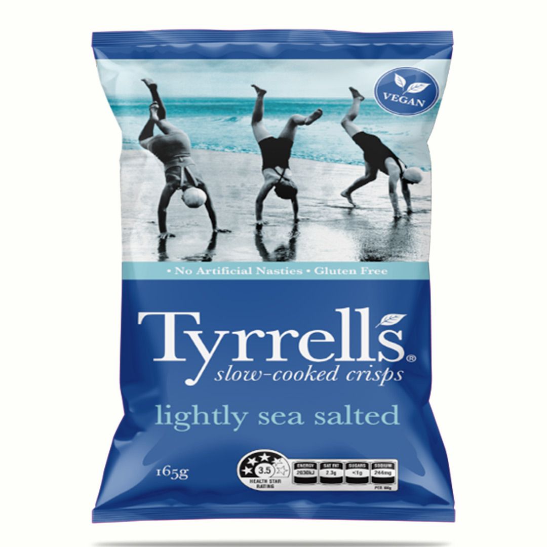 Tyrrells Lightly Sea Salt (75g)_0