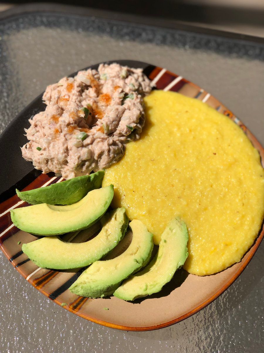 Tuna Salad & Yellow Grits_0