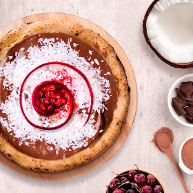 Nutella, Grated Coconut & Glace Cherries_0