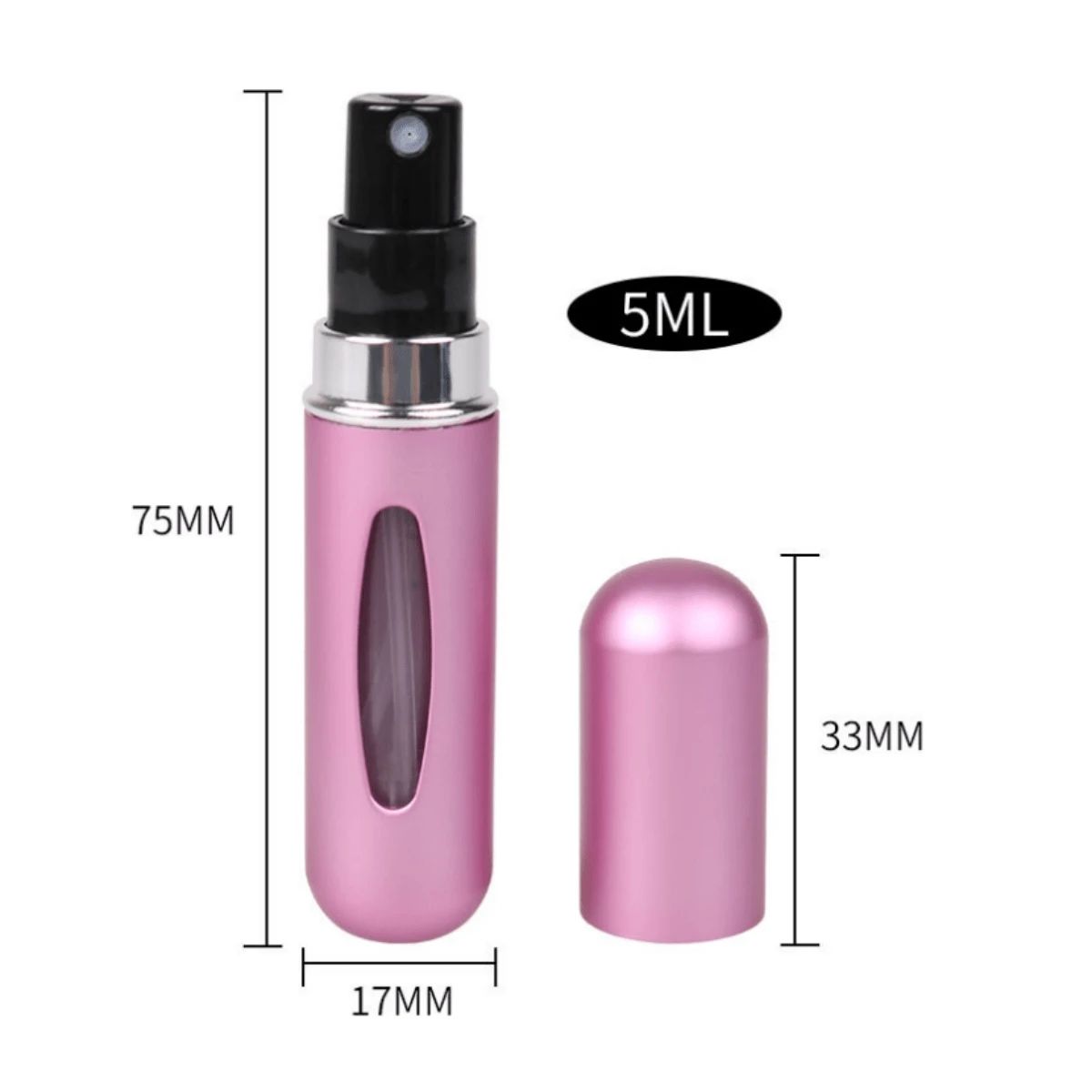 1Pc 5ml Travel Mini Perfume Refillable Atomizer Container - Multicolor_7