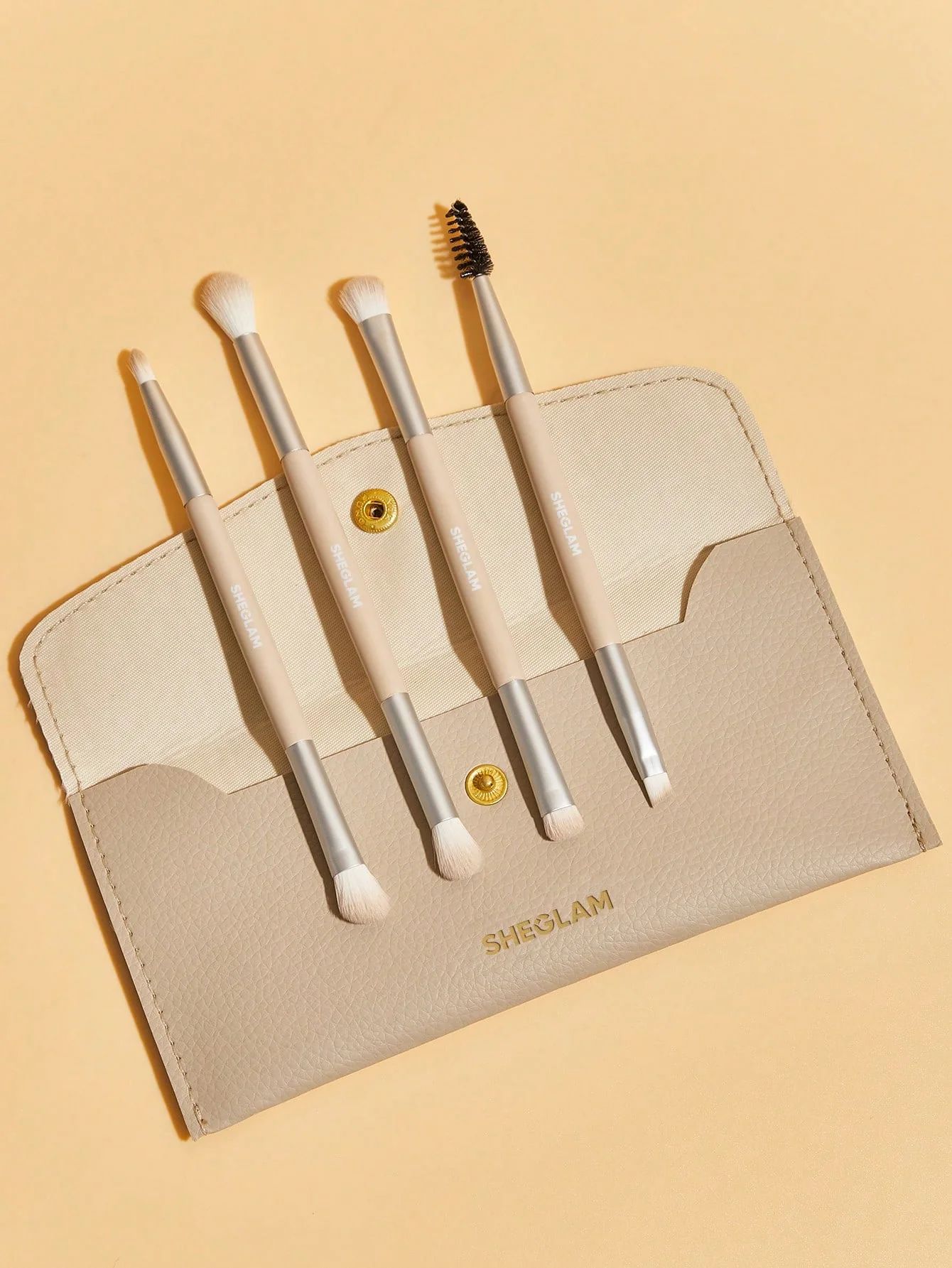 SHEGLAM Glam 101 Eye Essentials Brush Set With Bag_0