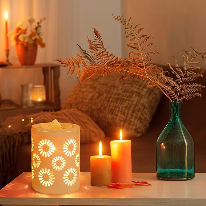 Sunflower Ceramic Wax Melt Warmer_1