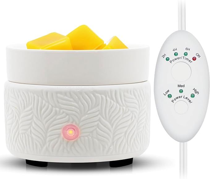 Ceramic 3-in-1 Wax Warmers with Timer_1