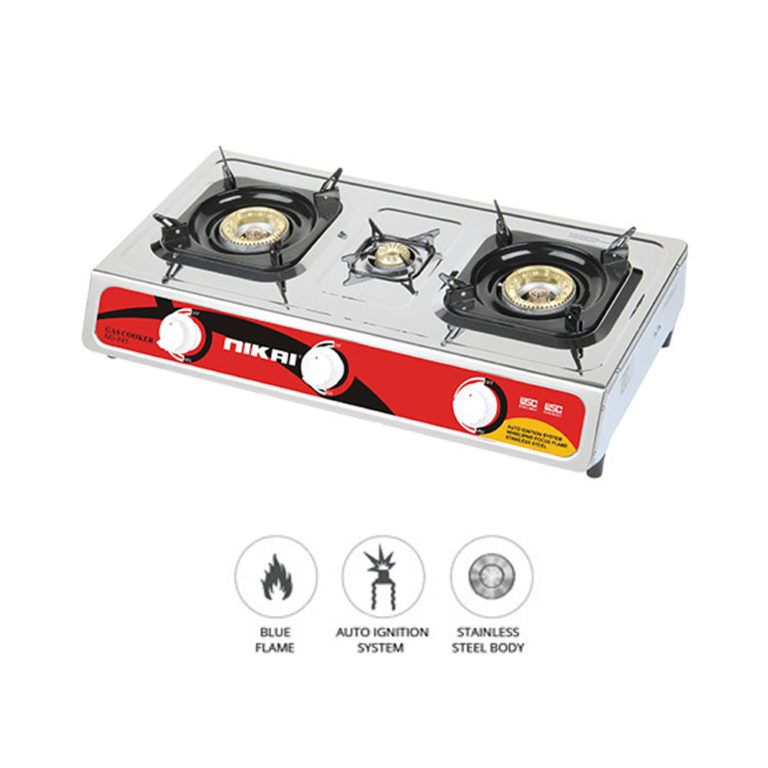 Nikai Triple Burner Gas Stove _1