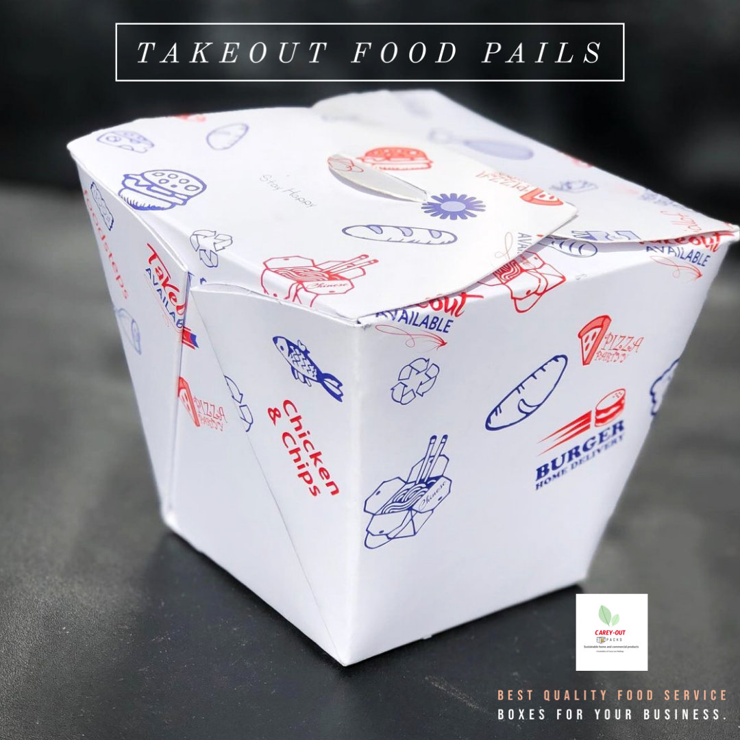 “FOODSTEPS” TAKEOUT CHINESE PAPER PAIL  _10