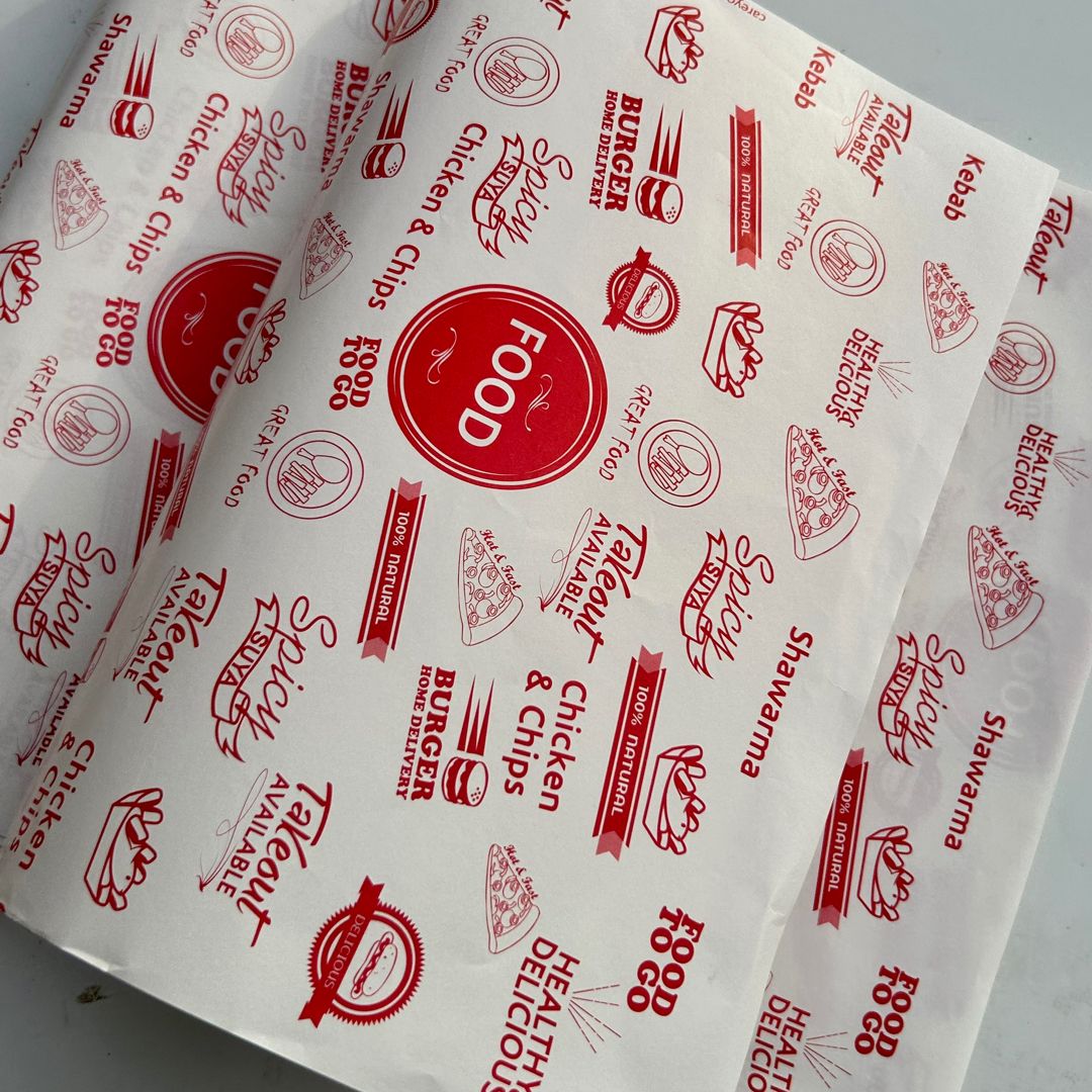 FOOD “TO GO” DELI PAPERS - / RED & WHITE _6