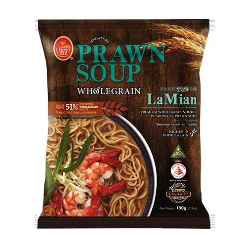 Prawn Soup Wholegrain Lamian_0