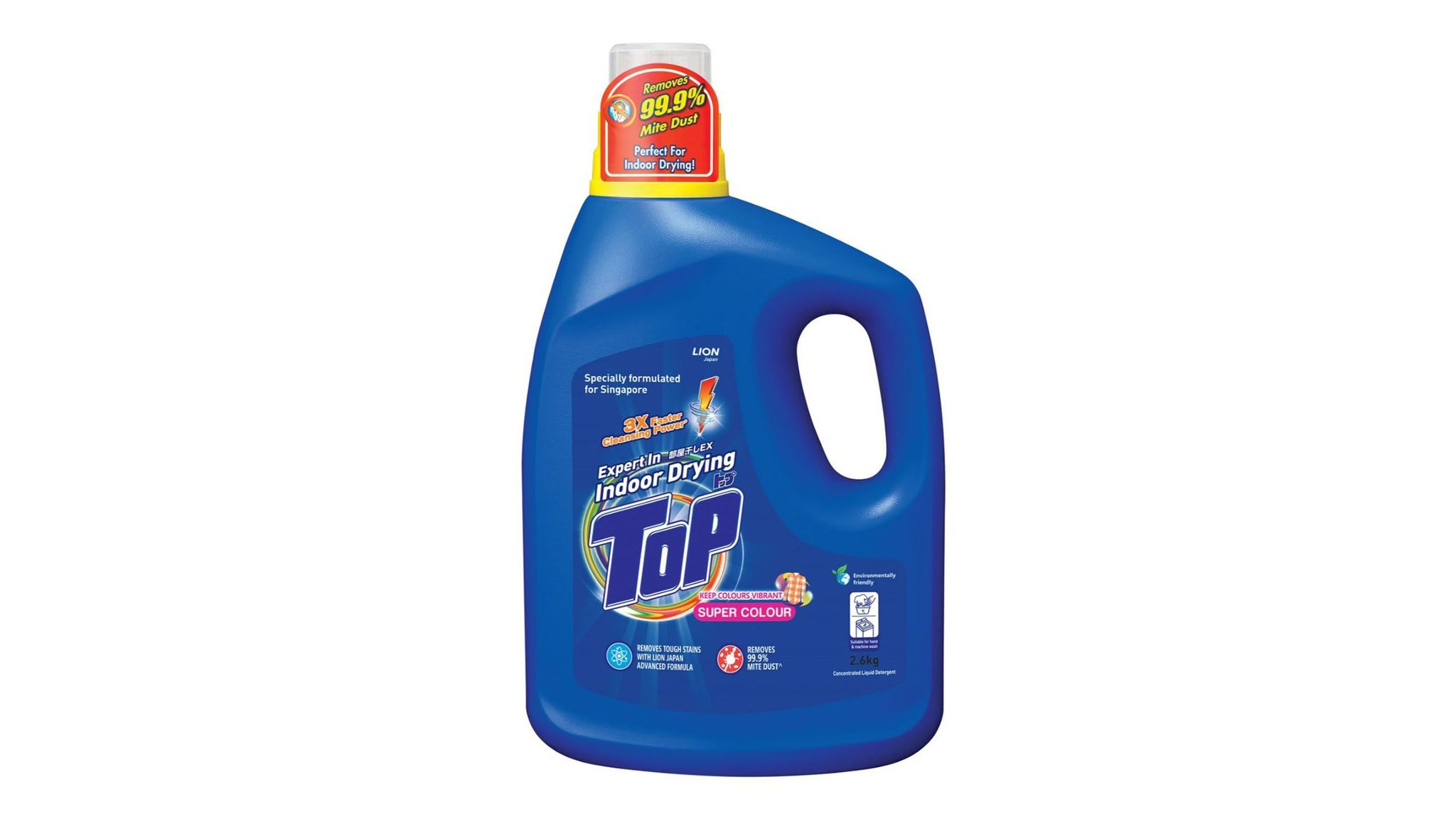 Top Liquid Detergent Super Color 2.6Kg_0