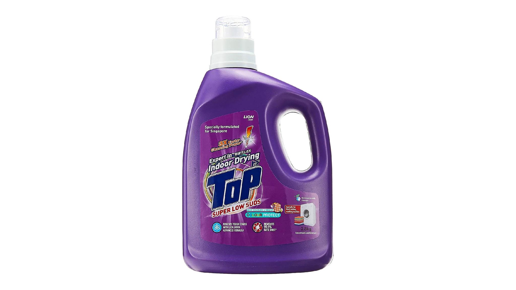 Top Liquid Detergent Super Low Suds - Colour Protect 2.8Kg_0